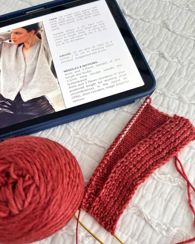 First cast on for 2025 is the Calm Down Cardigan by @lilykatemakes

The pattern paired with the yarn I’m using is a dream. Yarn is by @sundayfibreco - Mist DK from the True Colours Collection in “Brick Wall”

#CalmDownCardigan #lilykatemakes #sundayfibreco #celebratehandmade #slowfashion #thehandmadeparade #modernmaker #knittersofinstagram